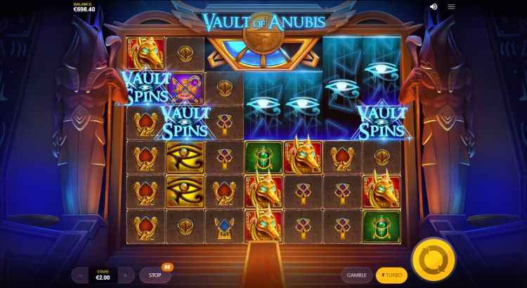 Vault of Anubis slot bonus trigger