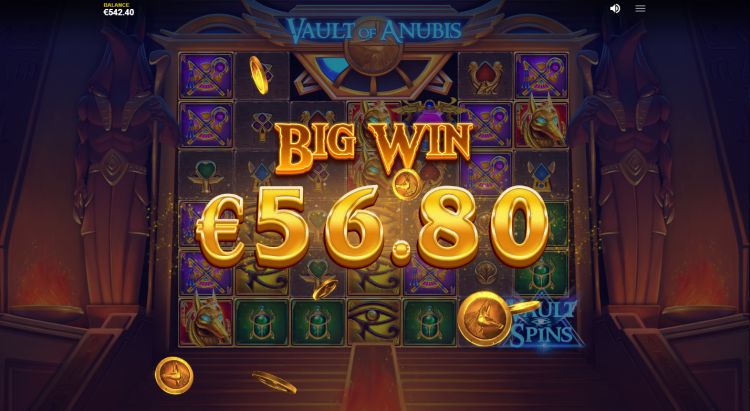 Vault of Anubis online slot Red Tiger