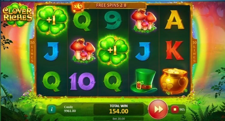 Clover Riches online slot Free Spins