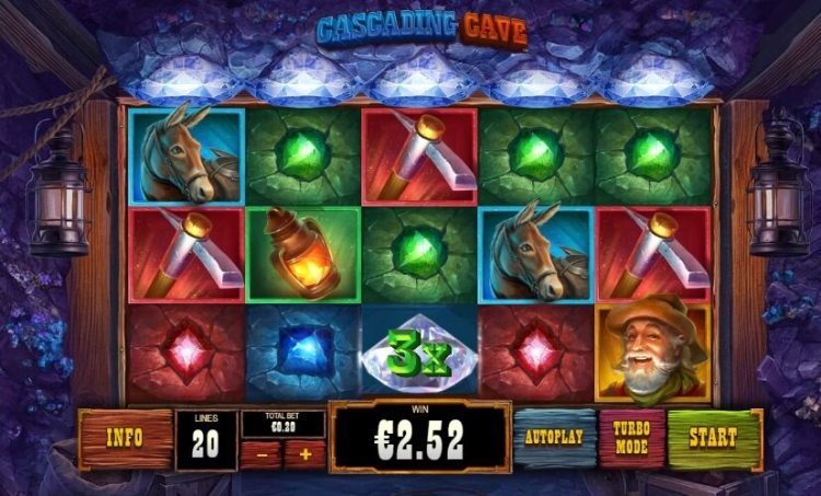 Cascading Cave slot review Playtech