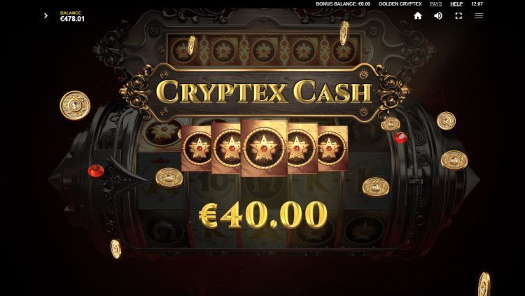 Golden Cryptex gokkast win