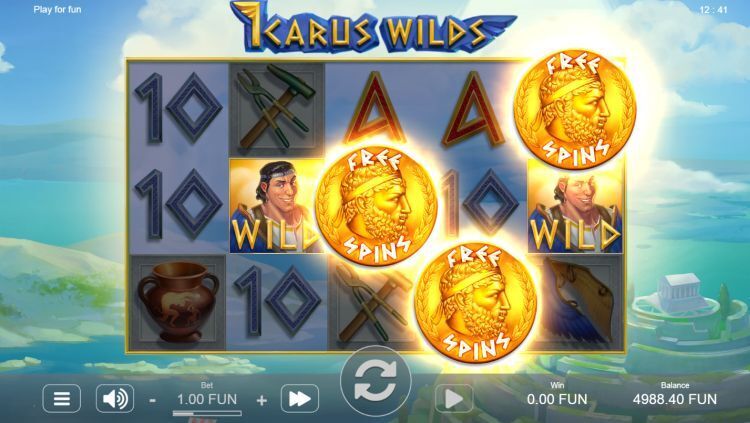 Icarus Wilds online slot Free Spins trigger