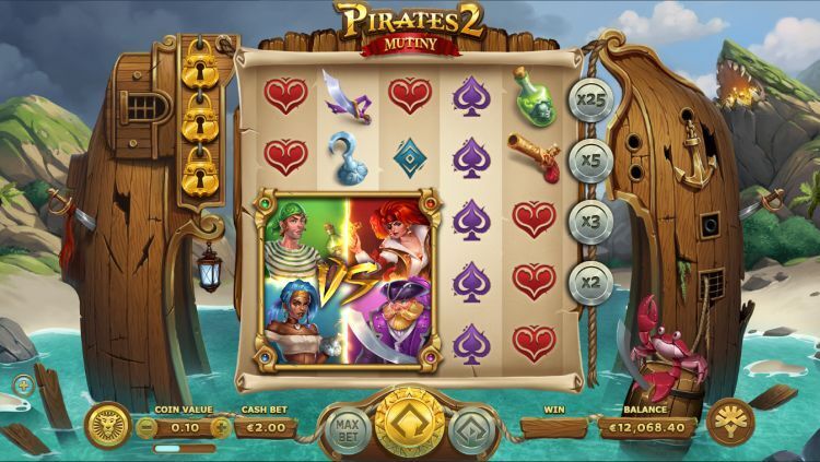 Pirates 2: Mutiny Yggdrasil slot review