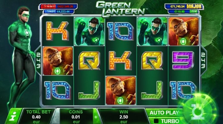 Playtech Green Lantern gokkast review