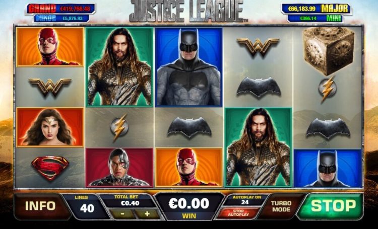 Playtech Justice League slot review