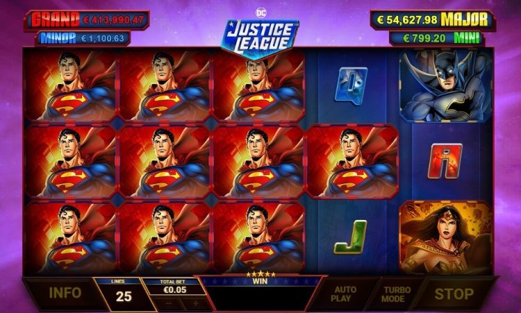 Justice League Comic online gokkast gameplay