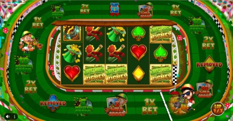 Racetrack Riches Megaboard online slot bonus