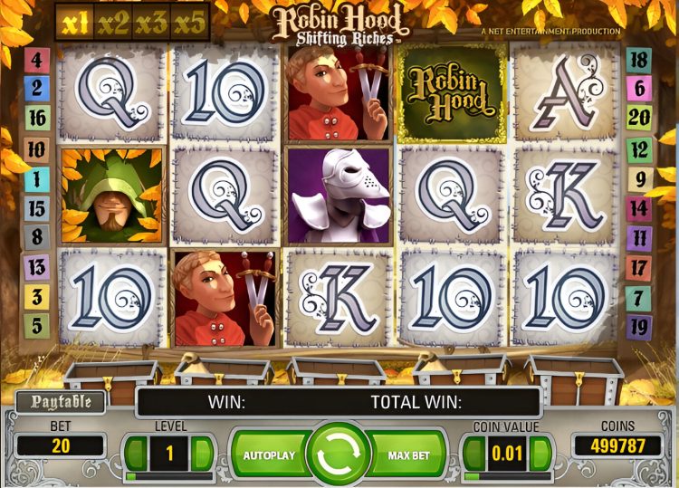 Robin Hood: Shifting Riches NetEnt slot review