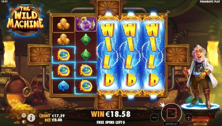 The Wild Machine slot Free Spins