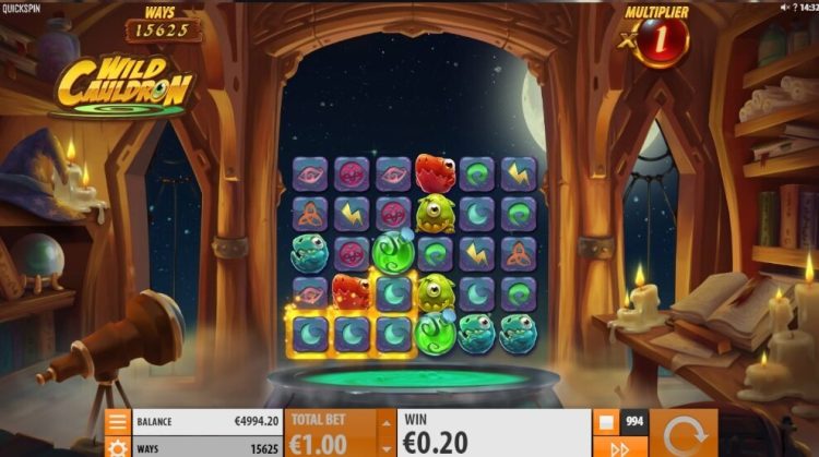 Quickspin Wild Cauldron online slot review