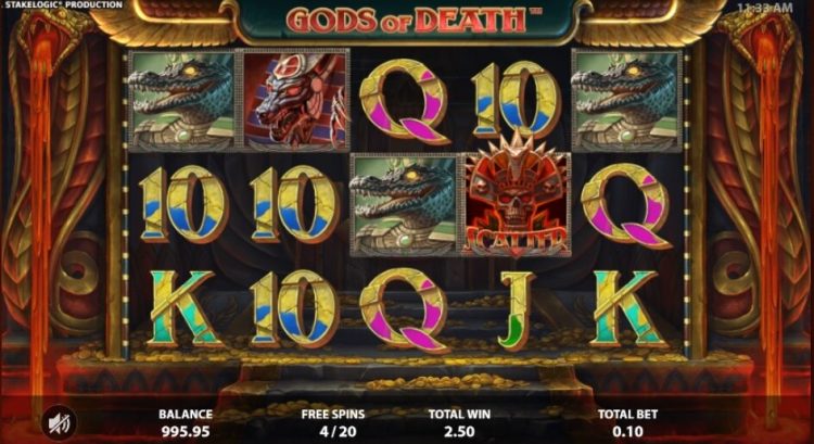 Gods of Death slot Stakelogic