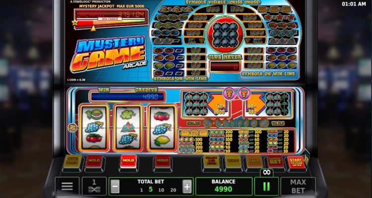 Mystery Game Arcade slot review Stakelogic