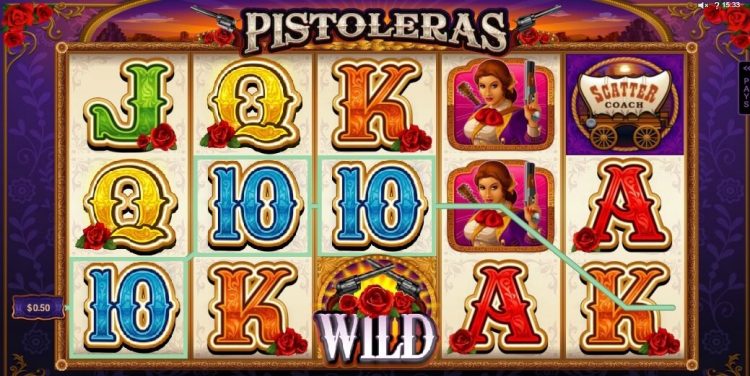 Pistoleras gokkast review Microgaming