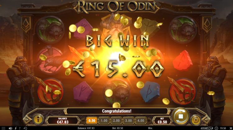 Ring of Odin online slot big win