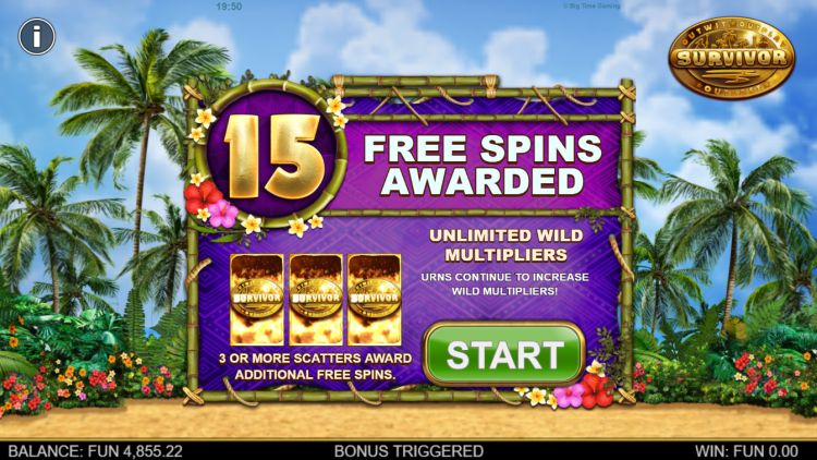 Survivor Megaways online slot Free Spins