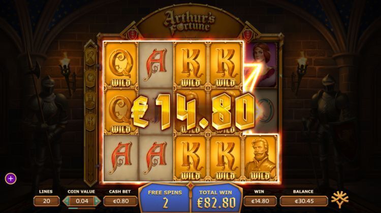 Arthur's Fortune Free Spins bonus