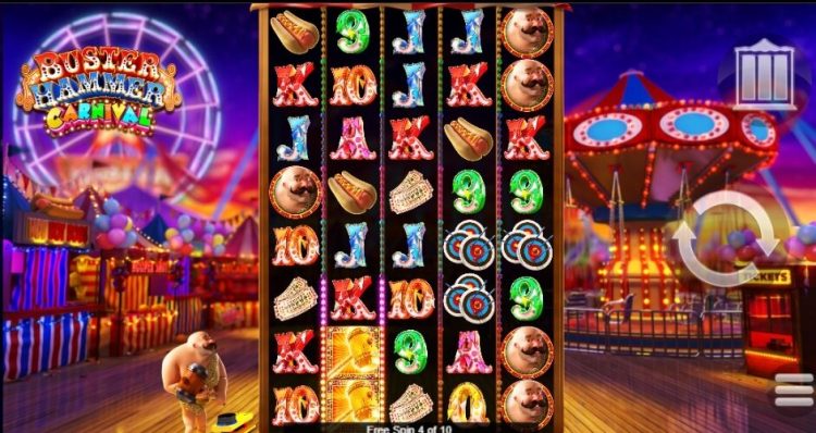 Buster Hammer Carnival slot ReelPlay