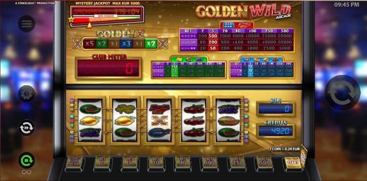 Golden Wild Arcade slot review