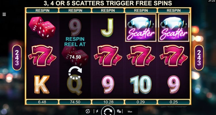 Lucky Riches Hyperspins online slot gameplay