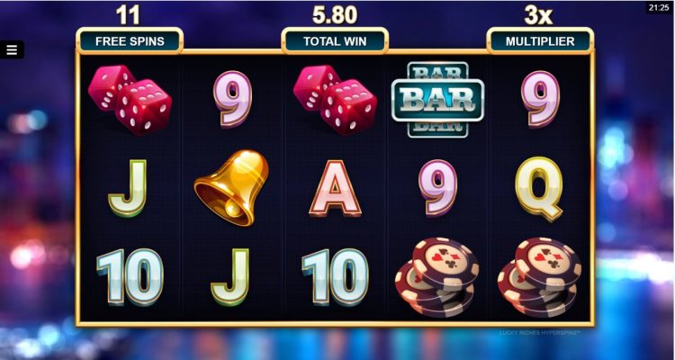 Lucky Riches Hyperspins slot Free Spins bonus