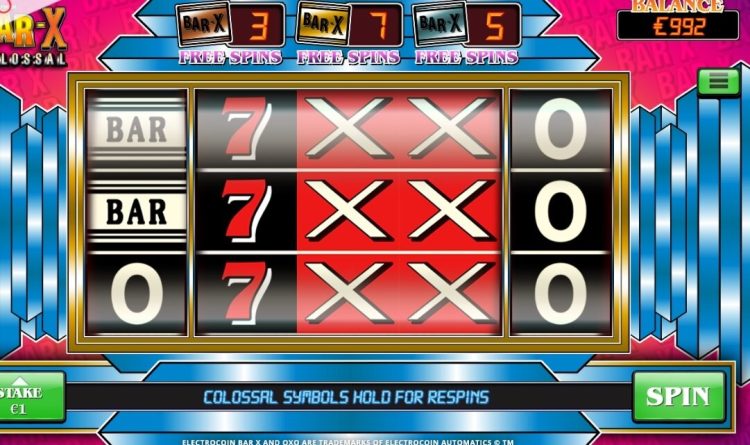 Bar-X Colossal online slot gameplay