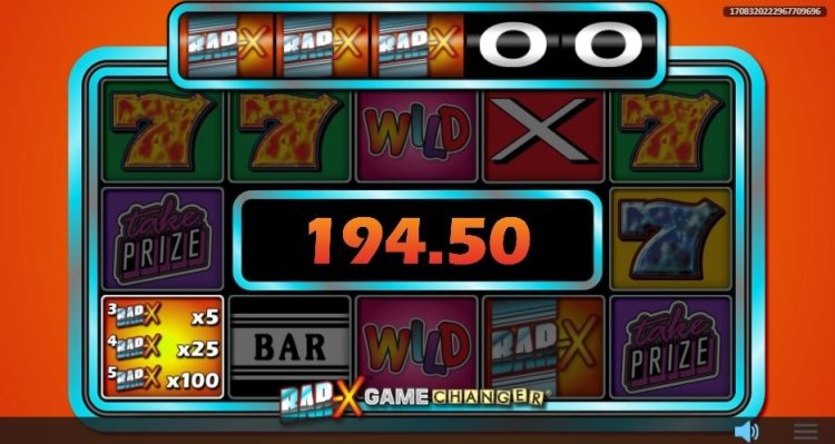 Bar-X Game Changer online slot gameplay