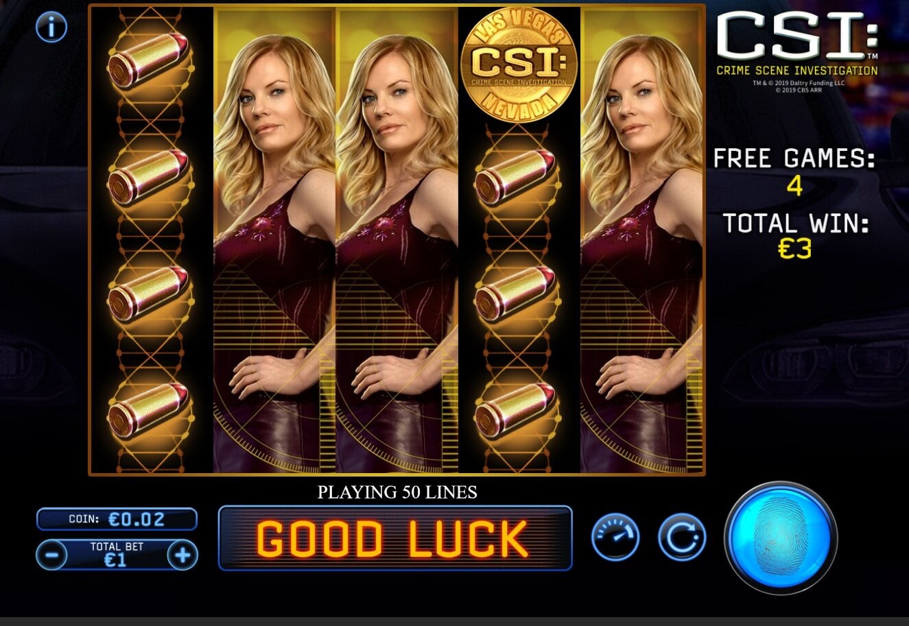 CSI Crime Scene Investigation slot