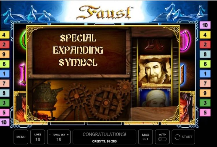 Faust gokkast Free Spins bonus