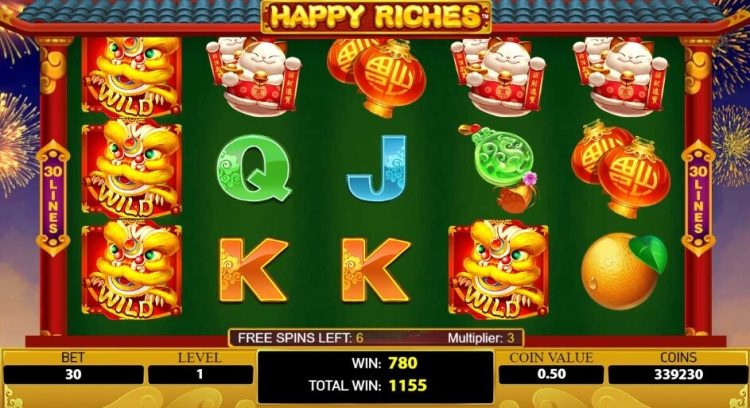 Happy Riches online slot Free Spins