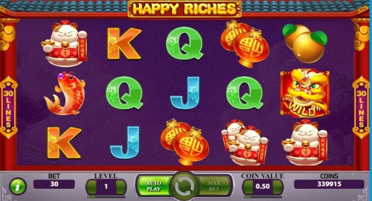 Happy Riches gokkast review NetEnt