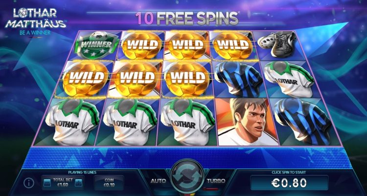 Lothar Matthäus: Be A Winner slot Free Spins