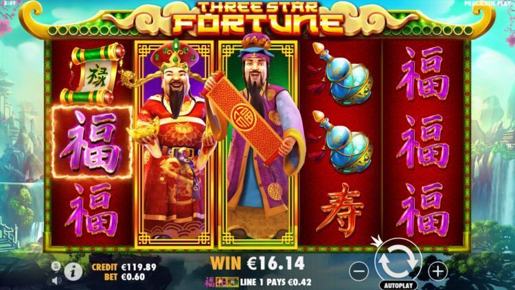 three star fortune slot