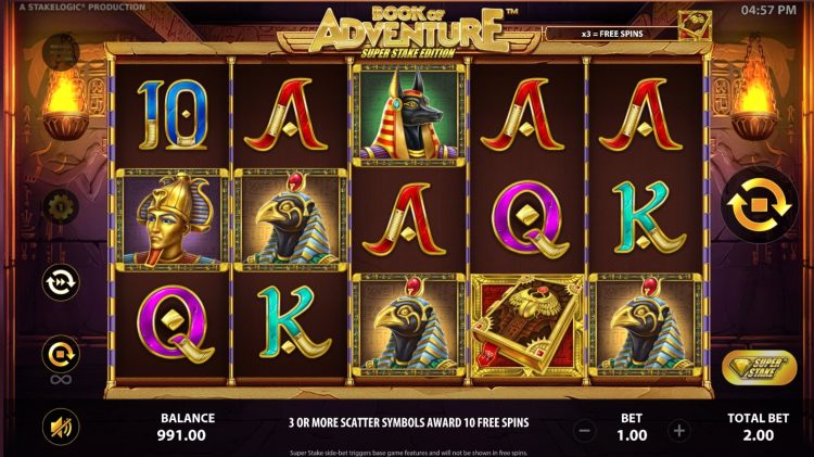 Book of Adventure Super Stake Edition slot review