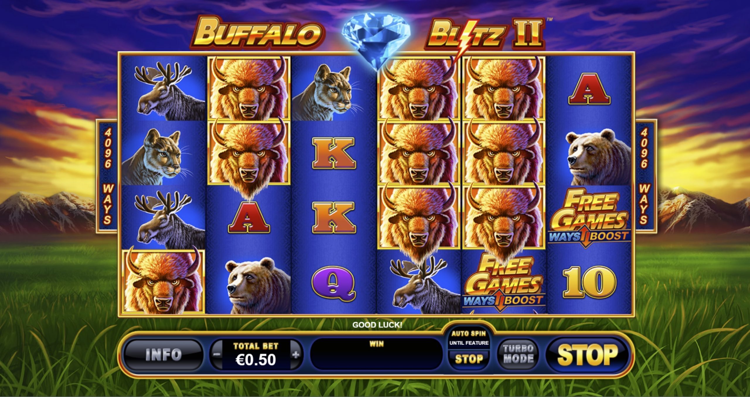 Buffalo Blitz II gokkast