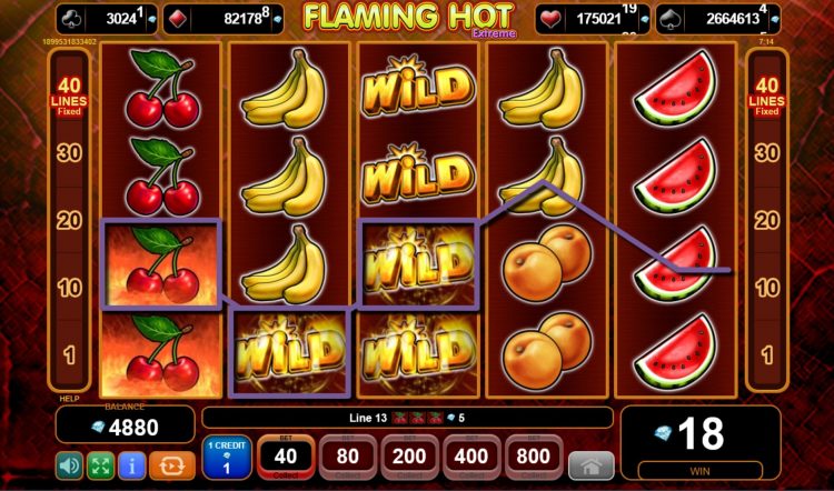 EGT Flaming Hot Extreme slot