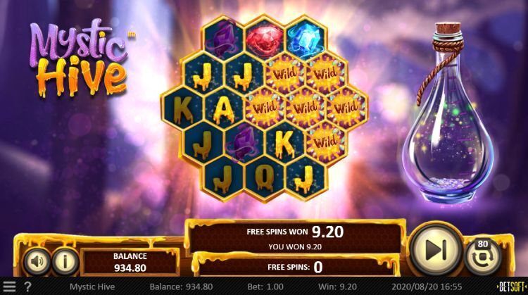 Mystic Hive slot free spins