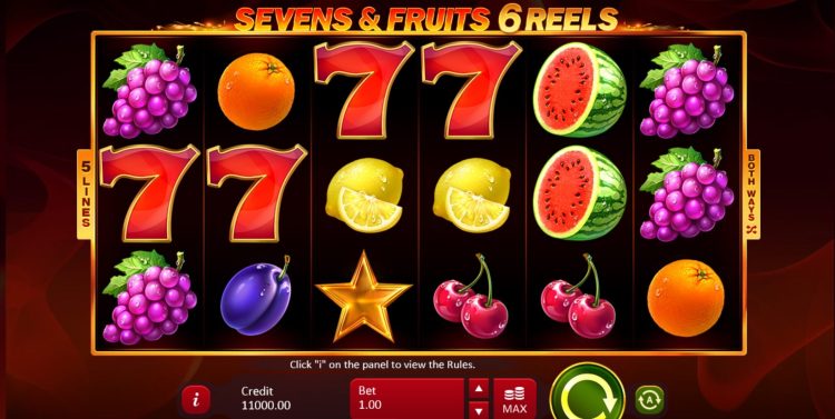 Sevens and Fruits 6 Reels gokkast review