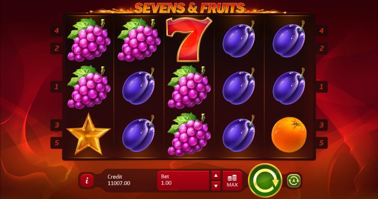 Sevens and Fruits slot review