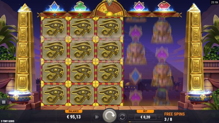 3 tiny gods slot review microgaming mystery