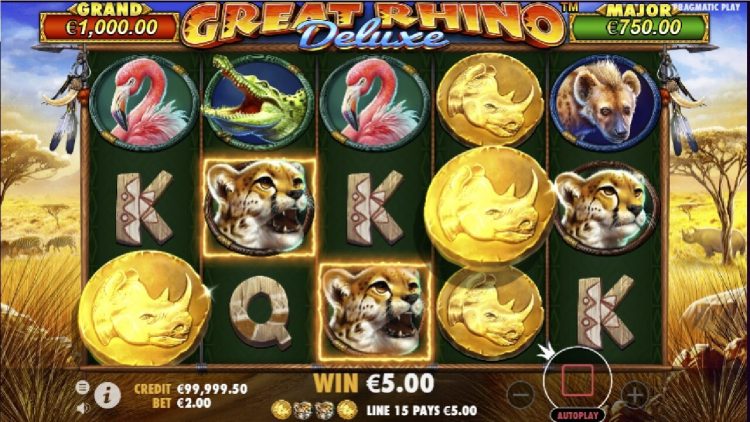 Great Rhino Deluxe slot review