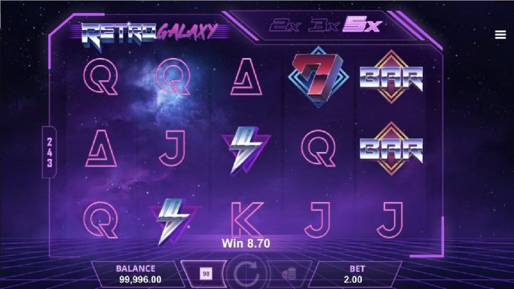 Retro Galaxy Microgaming slot