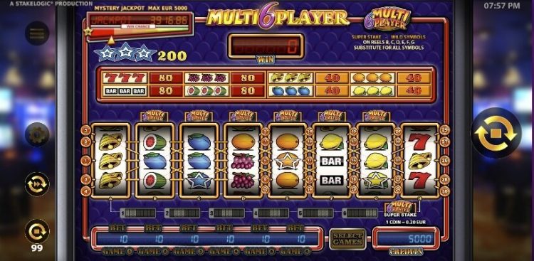 Multi 6 Player Superstake slot review