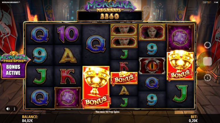 Morgana Megaways - Online Slot Review - Bonus Trigger