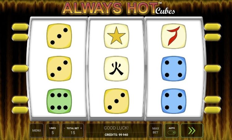 Always Hot Cubes slot Novomatic