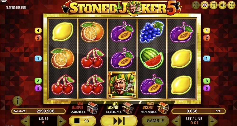 Stoned Joker 5 gokkast review