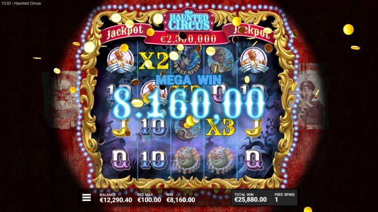 The-Haunted-Circus-slot review big win