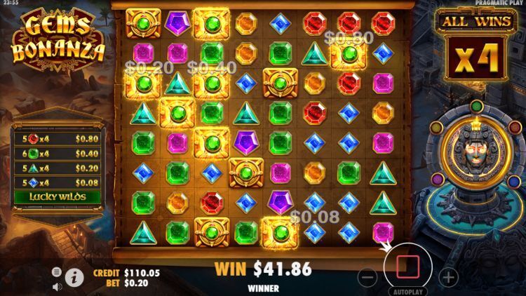 Gems bonanza pragmatic play review feature