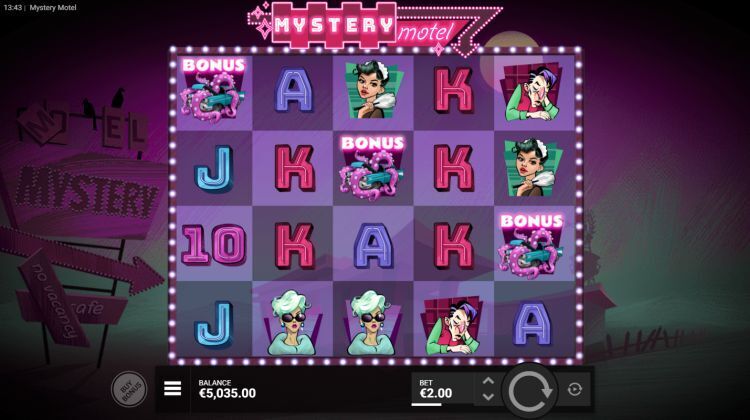 Mystery Motel slot review bonus trigger