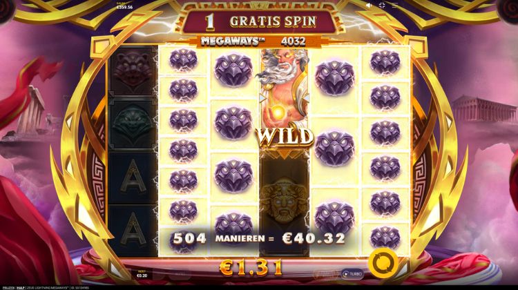 Zeus Lightning Megaways Free Spins