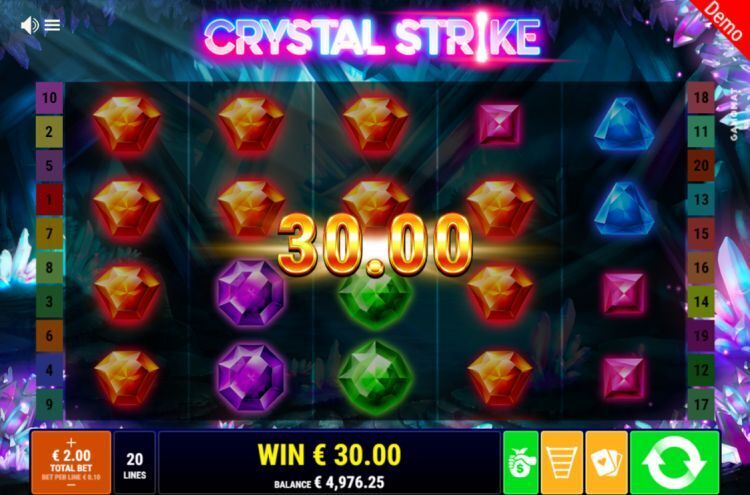 Crystal Strike slot gamomat review win